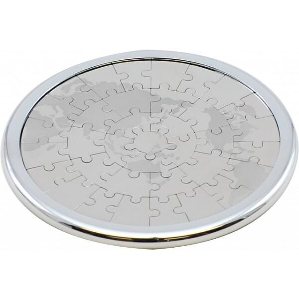 Coaster Puzzle - World Map - Magnetic