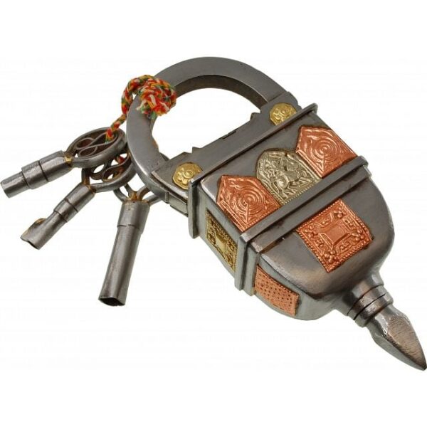 3 Key Puzzle Lock