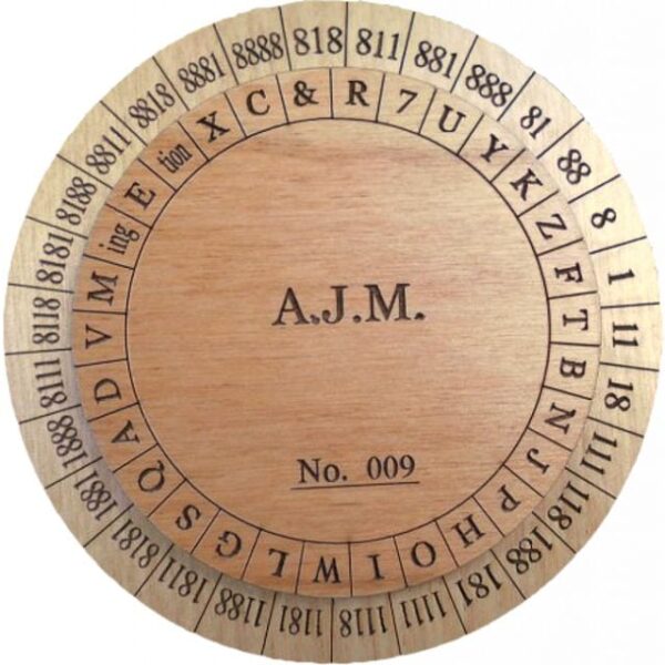 Union Army Cipher Disk