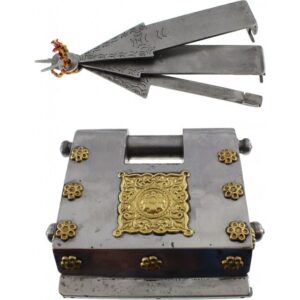 Big 3 Key Puzzle Lock