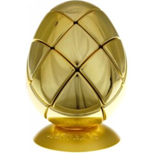 Metalised Egg 3x3x3 - Gold