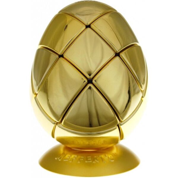 Metalised Egg 3x3x3 - Gold