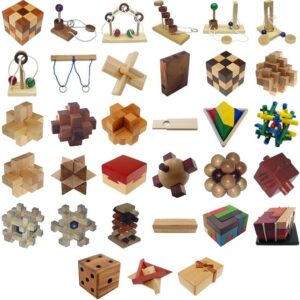 Group Special - a set of 33 wood puzzles