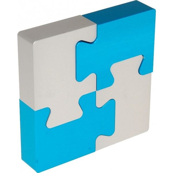 4 Piece Metal Puzzle