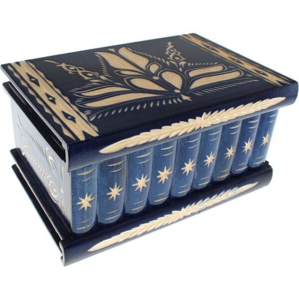 Romanian Puzzle Box - Extra Large Blue