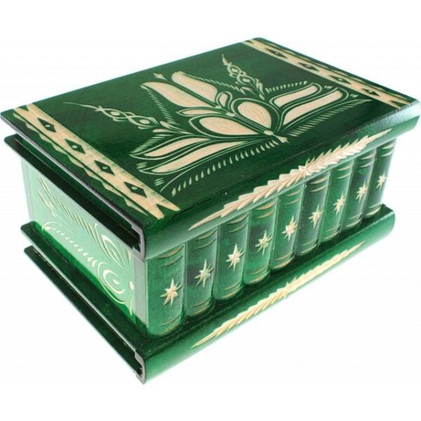 Romanian Puzzle Box - Extra Large Green