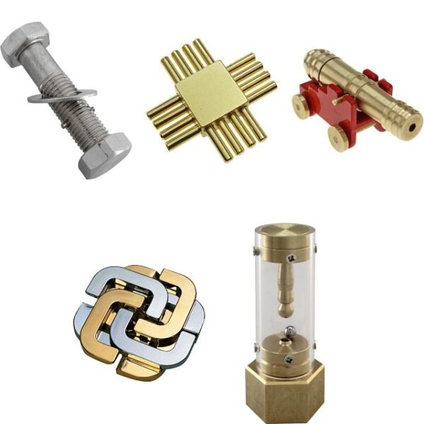Set of 5 NEW Puzzle Master Puzzles