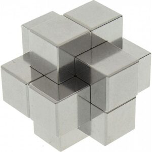 Diabolical Structure - Aluminum 6 Piece Burr Puzzle