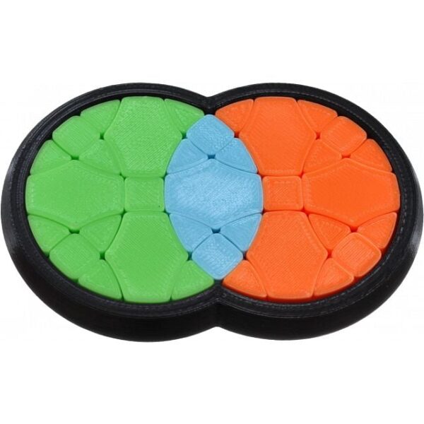 Pocket Quatrium Puzzle (2-Circle, 3D Printing Mod)