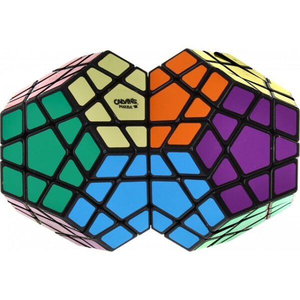 Double Megaminx - Black Body (Mod)