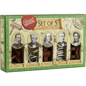 Great Minds Puzzle Compendium - Set of 5